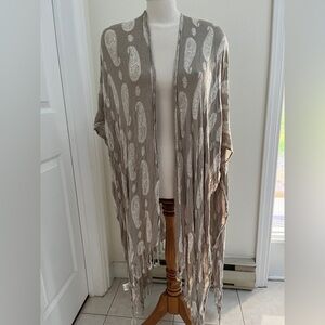 Kimono ladies one size with fringe